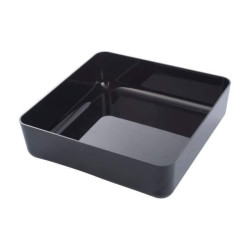 Safata 28x28x8 Negre